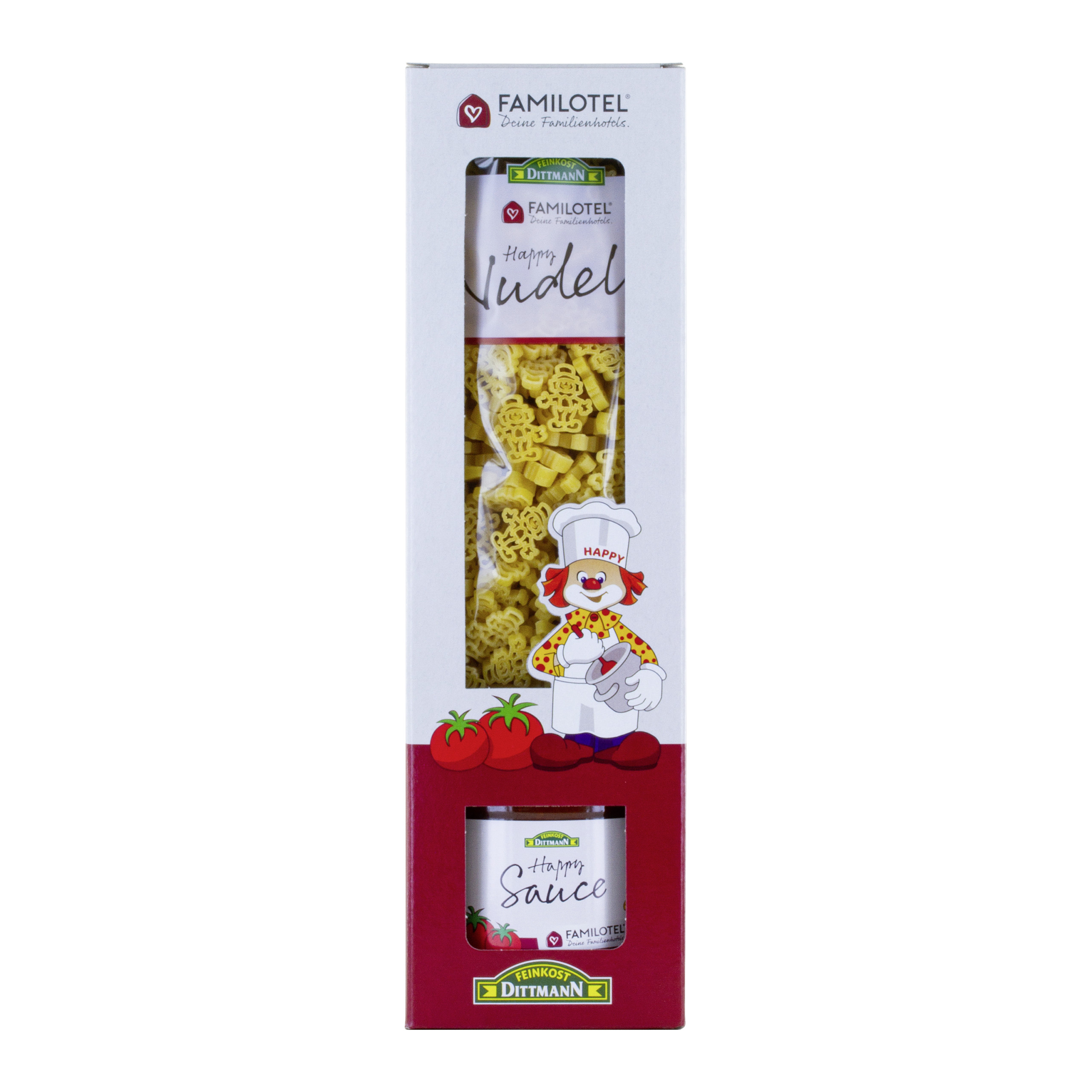 Familotel Kombipack Nudeln 500g / Tomatensauce 375g